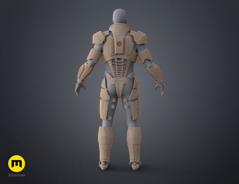 N7 Male Shepard Armor - Mass Effect