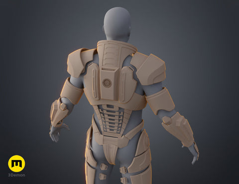 N7 Male Shepard Armor - Mass Effect