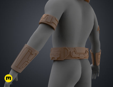Namor Armor and Spear - Wakanda Forever