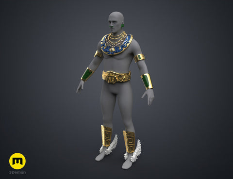 Namor Armor and Spear - Wakanda Forever