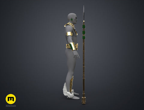 Namor Armor and Spear - Wakanda Forever