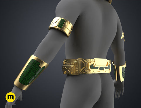 Namor Armor and Spear - Wakanda Forever