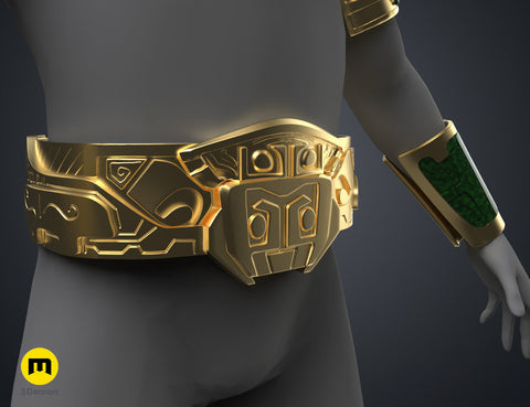 Namor Armor and Spear - Wakanda Forever