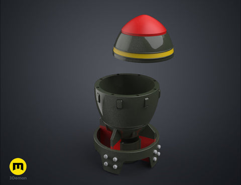 Fallout Mini Nuke Bomb Flower Pot