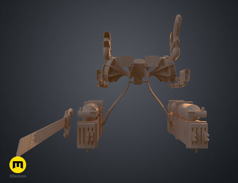 ODM Gear and Swords - Attack on Titan