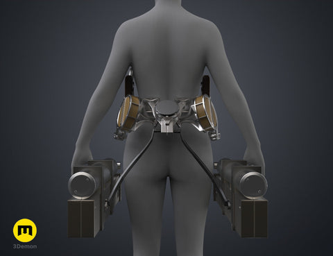 ODM Gear and Swords - Attack on Titan