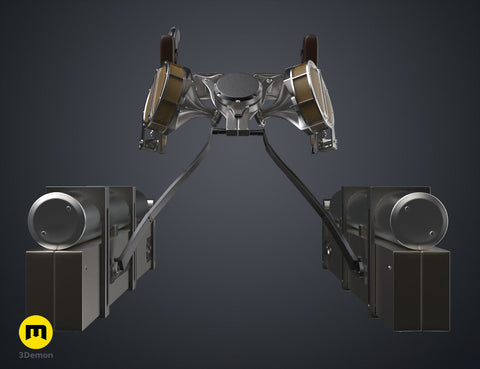ODM Gear and Swords - Attack on Titan
