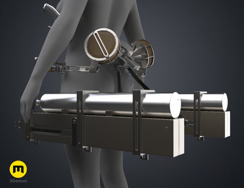 ODM Gear and Swords - Attack on Titan