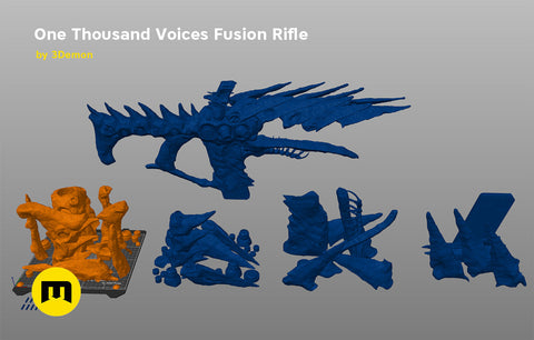 One Thousand Voices Fusion Rifle