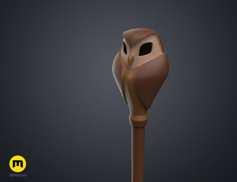 Eda's Owlbert Palisman Staff - The Owl House