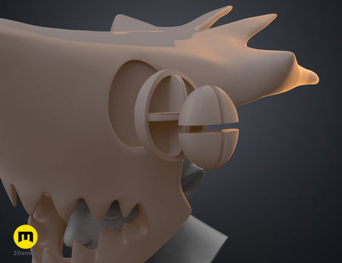 Power Demon Form mask - Chainsaw Man