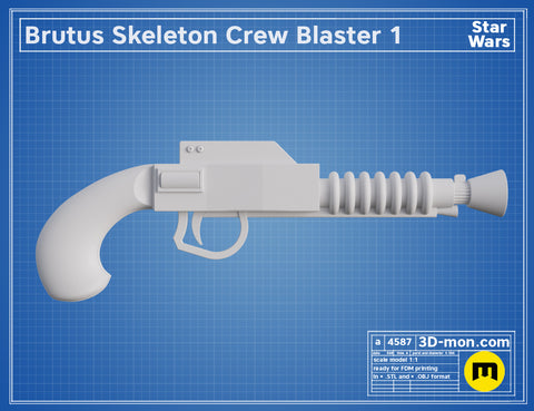 Brutus Skeleton Crew Blaster 1