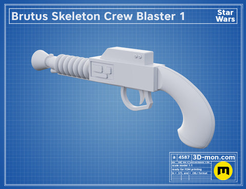 Brutus Skeleton Crew Blaster 1