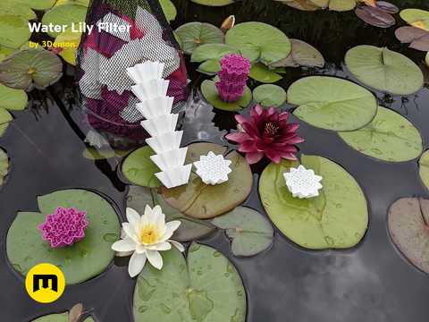 Water Lilly Pond Filter Media