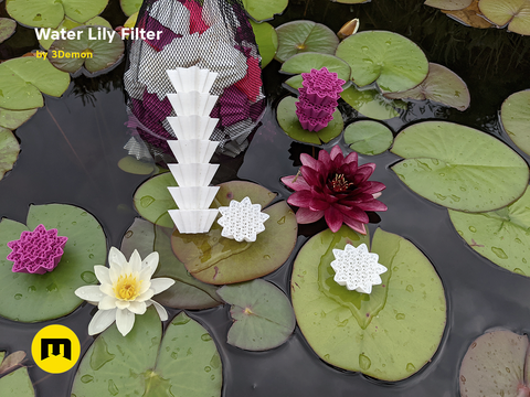 Water Lilly Pond Filter Media