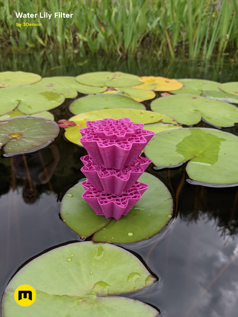 Water Lilly Pond Filter Media