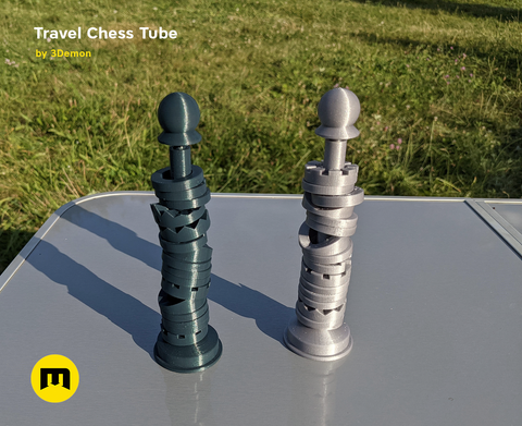 Travel Chess Tube