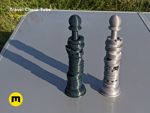 Travel Chess Tube
