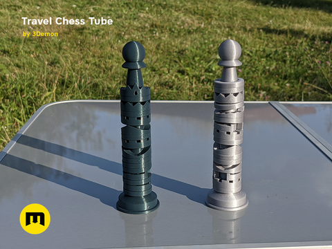 Travel Chess Tube