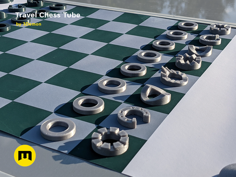 Travel Chess Tube
