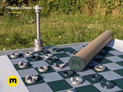 Travel Chess Tube