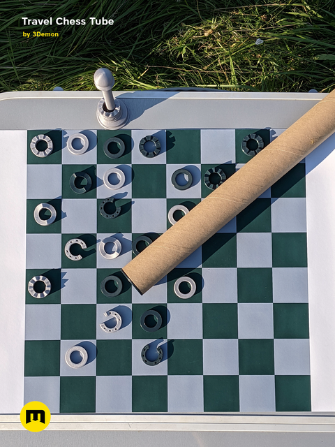 Travel Chess Tube