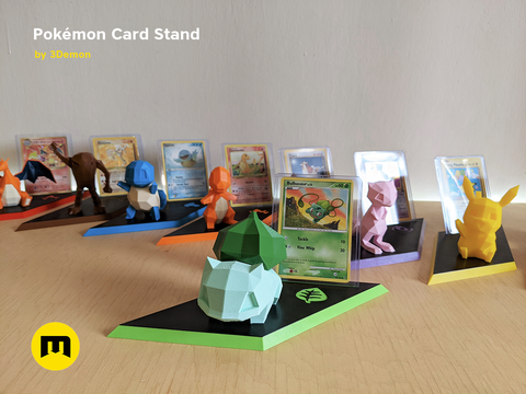 Pokemon Card Stands