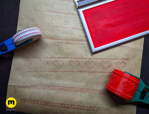 Christmas Stamp Rollers - Sweater Weather