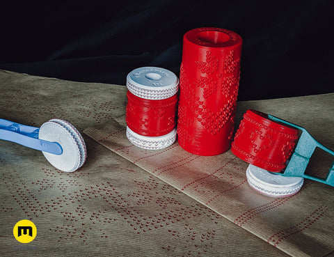 Christmas Stamp Rollers - Sweater Weather