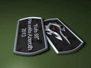 Horde Dog Tag - World of Warcraft