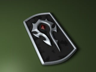 Horde Dog Tag - World of Warcraft
