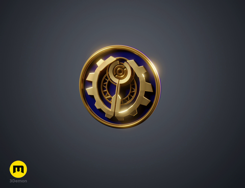 Piltover enforcer badge Arcane