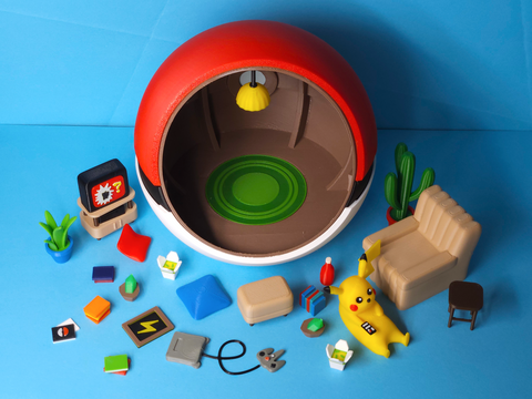 Pokémon Pokéball Diorama