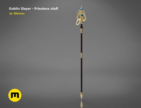 Priestess staff - Goblin Slayer
