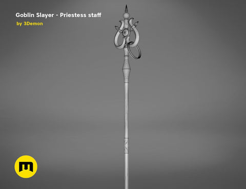 Priestess staff - Goblin Slayer