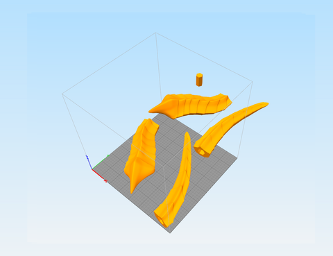 Segmented Curved Horns