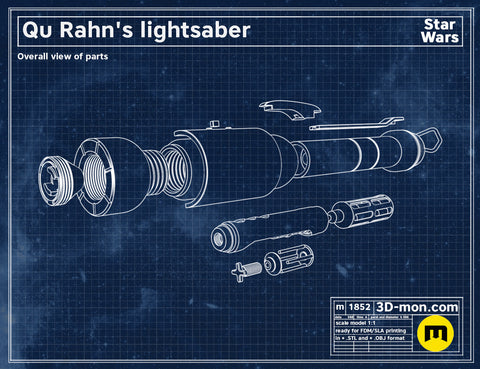 Qu Rahn lightsaber