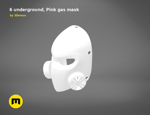 Pink Gas Mask - 6 underground