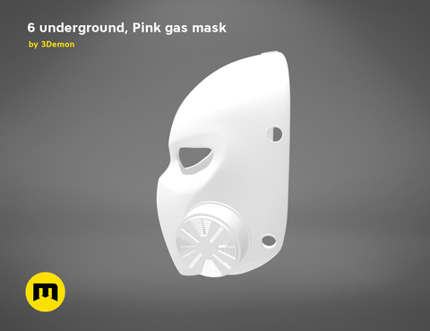 Pink Gas Mask - 6 underground