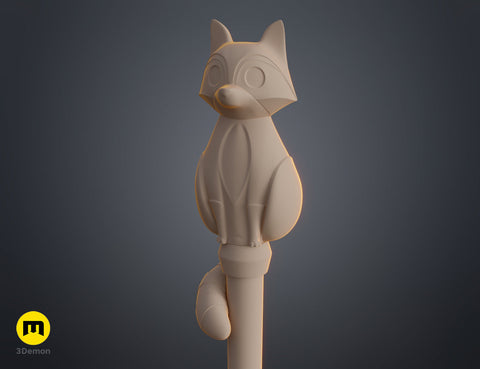 Raccoon Palisman Staff - The Owl House
