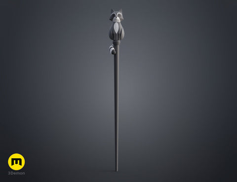 Raccoon Palisman Staff - The Owl House