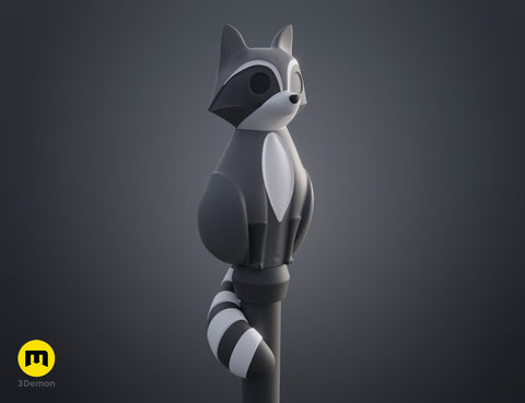 Raccoon Palisman Staff - The Owl House