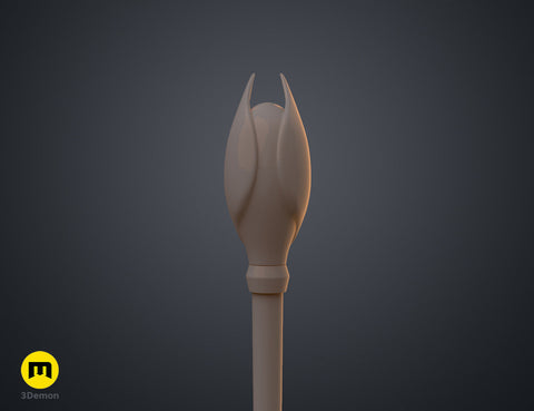 Lilith's Raven Palisman Staff - The Owl House