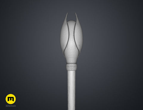 Lilith's Raven Palisman Staff - The Owl House