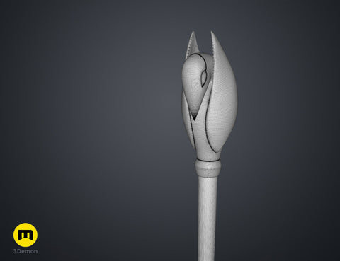 Lilith's Raven Palisman Staff - The Owl House
