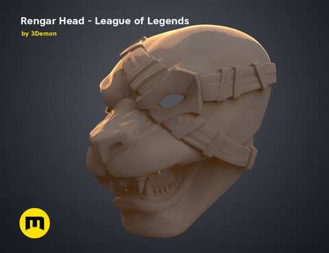 Rengar Head – League of Legends