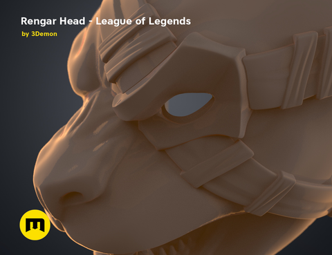 Rengar Head – League of Legends