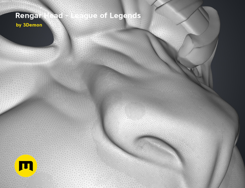 Rengar Head – League of Legends