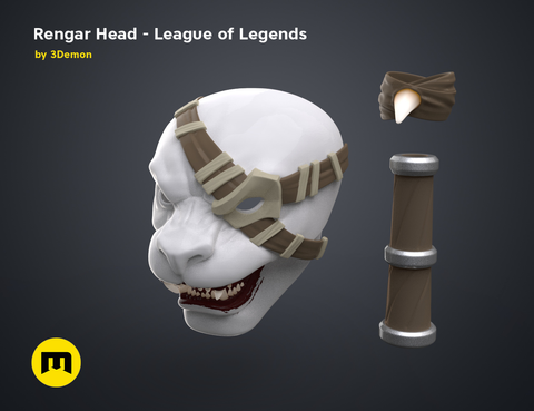 Rengar Head – League of Legends