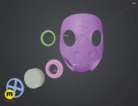 Roadhog mask - Overwatch game